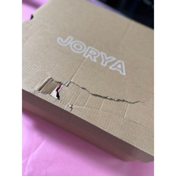 NIB JORYA Womens Fashion Ankle Boots Square Toe Suede Side Zipper Block Heel 6.5 - Picture 11 of 11